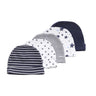 Kiddiezoom 10Pcs/lot Newborn Cap+Gloves Set Baby Boy Clothes Accesories 100% Cotton Beanies Hospital Hat and Mittens Suit 0-6M