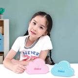 Kids Chinese Text Tooth Storage Holder Cloud Shaped Milk Teeth Case Baby Tooth Box Tooth Storage Box Lanugo Bottle