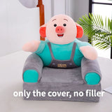 Kids Couch Children Sofa Cover Cartoon Lazy Folding Small Sofas Bed Girl Princess Baby Toddler Dual-purpose Kids Chair Furniture