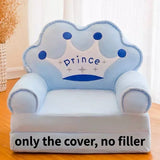 Kids Couch Children Sofa Cover Cartoon Lazy Folding Small Sofas Bed Girl Princess Baby Toddler Dual-purpose Kids Chair Furniture