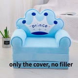 Kids Couch Children Sofa Cover Cartoon Lazy Folding Small Sofas Bed Girl Princess Baby Toddler Dual-purpose Kids Chair Furniture