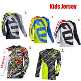 Kids Off Road Racing T-shirt BATFOX Downhill Jersey MTB Bike Jersey Children's Motocross Jersey DH MX child motocross clothes