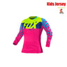 Kids Off Road Racing T-shirt BATFOX Downhill Jersey MTB Bike Jersey Children's Motocross Jersey DH MX child motocross clothes