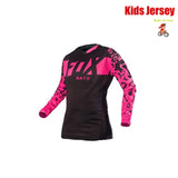 Kids Off Road Racing T-shirt BATFOX Downhill Jersey MTB Bike Jersey Children's Motocross Jersey DH MX child motocross clothes