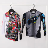 Kids Off Road Racing T-shirt BATFOX Downhill Jersey MTB Bike Jersey Children's Motocross Jersey DH MX child motocross clothes