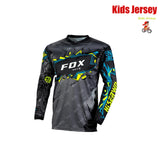 Kids Off Road Racing T-shirt BATFOX Downhill Jersey MTB Bike Jersey Children's Motocross Jersey DH MX child motocross clothes