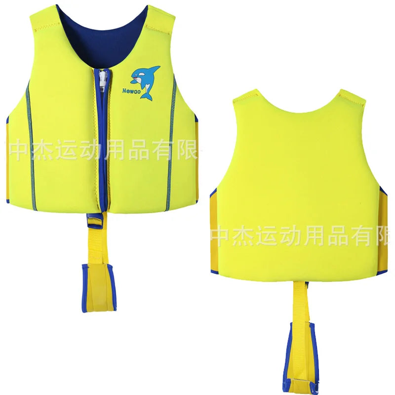 Kids Swimming Jacket Neoprene Safety Life Vest Water Sports  Kayaking Boating Swimming Drifting Swimsuit Swimwear Bathing Suits