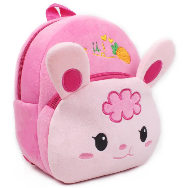 Kindergarten Schoolbags Cartoon Kids Plush Backpack School Bag Toy Children's Gifts Baby Backpack Student Bags for Girl Boy Baby