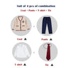 Kindergarten uniforms,autumn winter school clothes suit,children's clothes school uniforms,class uniform,English style knitwear.