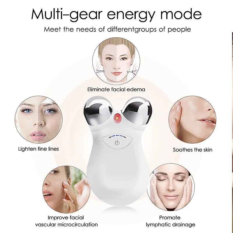 KinseiBeauty microcurrent Massager face lift skin care tool Skin Tightening lifting facial wrinkle remover toning Beauty Massage