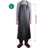 Kitchen Apron PVC Leather Waterproof Apron Anti Fouling Oil-proof Restaurant Cooking Chef Black Apron Kitchen Baking Accessories