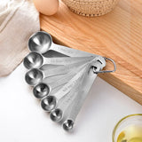 Kitchen Stainless Steel Measuring Cup Bakeware Measuring Spoon Set Flour Grams Cooking Baking Measurements 14lbs With Scale