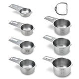 Kitchen Stainless Steel Measuring Cup Bakeware Measuring Spoon Set Flour Grams Cooking Baking Measurements 14lbs With Scale