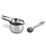 Kitchen Stainless Steel Measuring Cup Bakeware Measuring Spoon Set Flour Grams Cooking Baking Measurements 14lbs With Scale