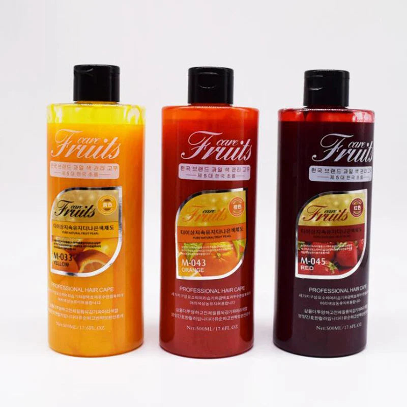 Korea authentic fruit hair waxing hair cream polishing care acid nail polish hair dye hair products