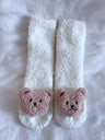 Korean Cute Baby Socks Thick Warm Toddler White Autumn Winter PlushKnee High Baby Long Tube Socks Newborn Anti Slip Floor Socks