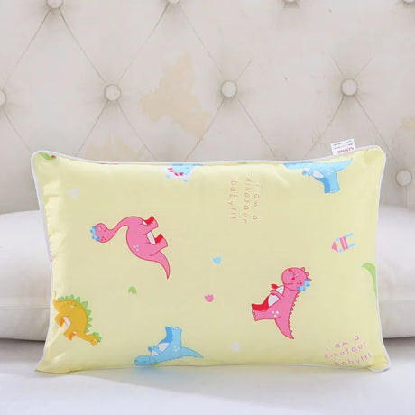 Korean Cute Style Pure Cotton Infant Pillowcase Cartoon Pattern Children Pillow Covers Kindergarten Baby Sleeping Pillow Case