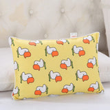 Korean Cute Style Pure Cotton Infant Pillowcase Cartoon Pattern Children Pillow Covers Kindergarten Baby Sleeping Pillow Case