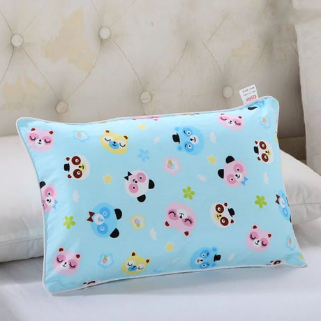 Korean Cute Style Pure Cotton Infant Pillowcase Cartoon Pattern Children Pillow Covers Kindergarten Baby Sleeping Pillow Case