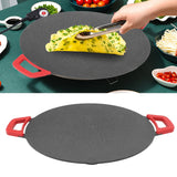 Korean Grill Pan Electric Round Comal BBQ Griddle Plate with Non Stick Coating AU Plug 220V Black cookware bbq