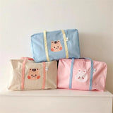 Korean Style Toddler Kids Kindergarten Quilt Storage Bag Cute Cartoon Large Capacity Baby Bedding Items Luggage Bags