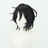 Kou Yamori Akira Asai Cosplay Wig Anime Call of The Night Black Short Synthetic Hair Yofukashi No Uta Halloween Party Role Play