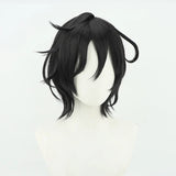 Kou Yamori Akira Asai Cosplay Wig Anime Call of The Night Black Short Synthetic Hair Yofukashi No Uta Halloween Party Role Play