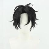 Kou Yamori Akira Asai Cosplay Wig Anime Call of The Night Black Short Synthetic Hair Yofukashi No Uta Halloween Party Role Play