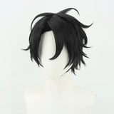 Kou Yamori Akira Asai Cosplay Wig Anime Call of The Night Black Short Synthetic Hair Yofukashi No Uta Halloween Party Role Play