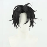 Kou Yamori Anime Call of The Night Akira Asai Cosplay Wig Black Short Synthetic Hair Yofukashi No Uta Halloween Party Role Play