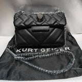 Kurt Geiger London Mini Quilted Eagle Metal Women Shouder Bag High Quality Embroidery PU Leather Ladies Cross Body Bags