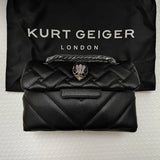 Kurt Geiger London Mini Quilted Eagle Metal Women Shouder Bag High Quality Embroidery PU Leather Ladies Cross Body Bags