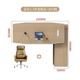 L Shaped Executive Boss Office Desk Reception Corner Home Storage Computer Desks Filing Cabinets Mesa Escritorio Home Furniture