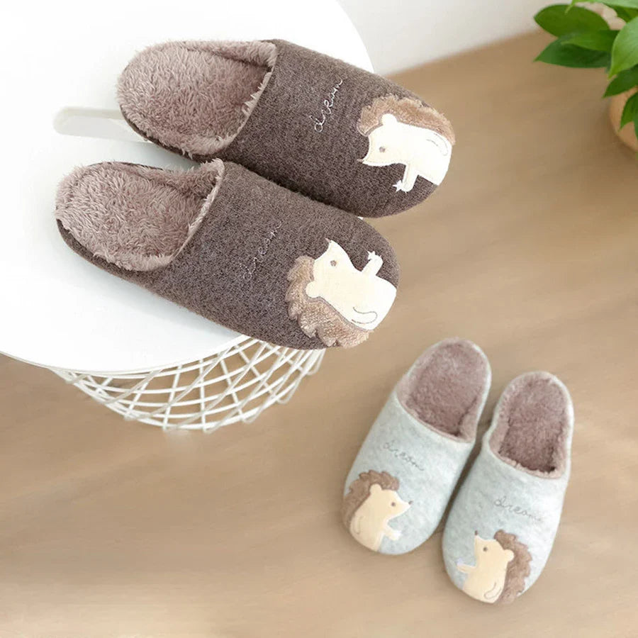 LCIZRONG Hedgehog Kids Slippers Autumn Children‘s Boys Girls Slippers Prints Cartoon Animals Shoes Bathroom Kids Toddler