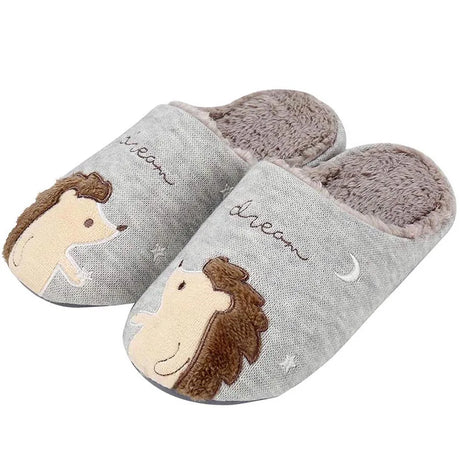 LCIZRONG Hedgehog Kids Slippers Autumn Children‘s Boys Girls Slippers Prints Cartoon Animals Shoes Bathroom Kids Toddler