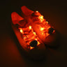 LED Sport Shoelaces Night Luminous Shoelaces Glow Shoe Strings Round Flash Light Shoelaces No Tie Lazy Shoe Laces Party Decor