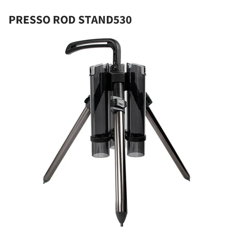 LETOYO ROD STAND 530 Portable Fishing Rod Support Tripod Fishing Rod Lure Box Stand Barrel Holder Pole Accessories Bracket Tools