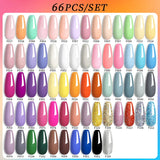 LILYCUTE 112/60/40/20Pcs Colors Gel Nail Polish Set Semi Permanent Soak Off UV Led Nail Art Salon Gel Varnish Hybrid Gel Kit