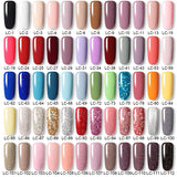 LILYCUTE 112/60/40/20Pcs Colors Gel Nail Polish Set Semi Permanent Soak Off UV Led Nail Art Salon Gel Varnish Hybrid Gel Kit