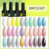 LILYCUTE 112/60/40/20Pcs Colors Gel Nail Polish Set Semi Permanent Soak Off UV Led Nail Art Salon Gel Varnish Hybrid Gel Kit