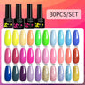 LILYCUTE 112/60/40/20Pcs Colors Gel Nail Polish Set Semi Permanent Soak Off UV Led Nail Art Salon Gel Varnish Hybrid Gel Kit