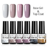 LILYCUTE 6Pcs/Set Nail Gel Polish Summer Neon Colorful Glitter For Manicure Semi Permanent Soak Off Gel UV LED Varnishes Kit