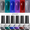 LILYCUTE 6Pcs/Set Nail Gel Polish Summer Neon Colorful Glitter For Manicure Semi Permanent Soak Off Gel UV LED Varnishes Kit