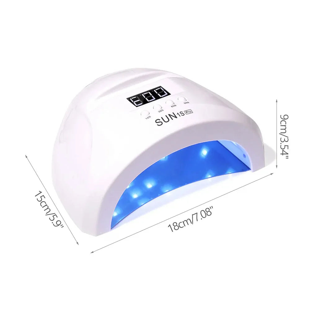 LINMANDA Multifunctional 30 UV LEDs Gel Nail Polish Dryer Lamp 48W Nail Phototherapy Machine Manicure Tool Salon Equipment