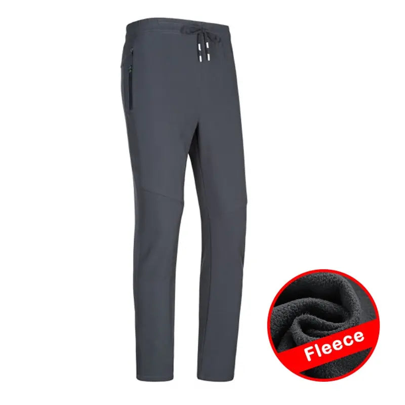 LNGXO Winter Fleece Pants Men Women Outdoor Thermal Unisex Pants Hiking Camping Climbing Trekking Waterproof Windproof Trousers