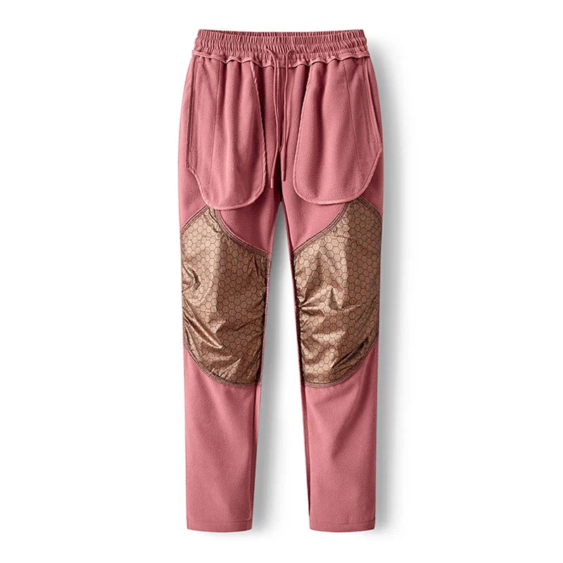 LNGXO Women Winter Hiking Pants Waterproof Warm Fleece Pants Camping Climbing Trekking Skiing Outdoor Sports Softshell Trousers