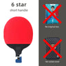 LOKI 9 Star Table Tennis Racket Professional 5+2 Carbon Ping Pong Paddle 6/7/8/9 Star Ultra Offensive with Sticky Rubbers