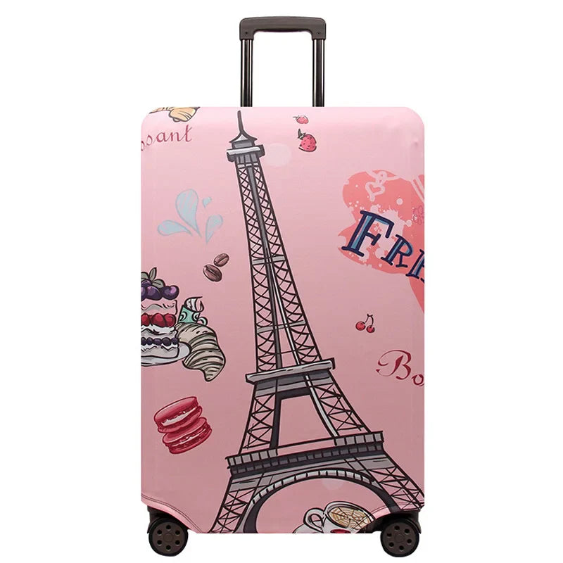 LXHYSJ Elastic Luggage Cover Luggage Protective Covers For 18-32 Inch Trolley Case Suitcase Case Dust Cover Travel Accessories