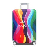 LXHYSJ Elastic Luggage Cover Luggage Protective Covers For 18-32 Inch Trolley Case Suitcase Case Dust Cover Travel Accessories