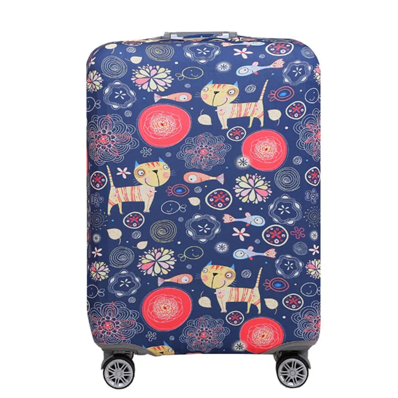 LXHYSJ Elastic Luggage Cover Luggage Protective Covers For 18-32 Inch Trolley Case Suitcase Case Dust Cover Travel Accessories